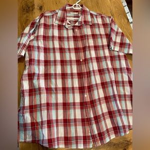 Men’s Sonoma short sleeve plaid button down